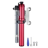 Lixada 7.7 " ミニバイクポンプ ハンドポンプ 260PSI 高圧 ポータブル 軽量 アルミ合金自転車タイヤポンプ