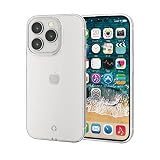 エレコム iPhone 14 Pro ケース カバー 耐衝撃 衝撃吸収 ソフト 端子キャップ付き 端子周りまで保護 ストラップホール付き クリア PM-A22CUCTCR