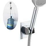 ounona調節可能なシャワーヘッド交換用ホルダー、シャワーノズルBrackeホルダー& # xff08 ;シルバー& # xff09 ;