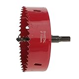 Perfk 穴開け　カッター　ドリルビット　ホールソー　高速度鋼　M42　掘削ツール　２個　全10サイズ　 - 110ミリメートル