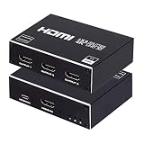 4K@30Hz HDMI 分配器 1 入力 3 出力 HDMI スプリッター 1x3 同時出力 3D HDMI1.4 規格 PC/Xbox/PS4/Fire TV Stick/Apple TV 対応