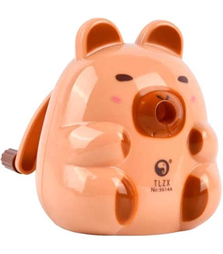 Funny Nose Pencil Sharpener - Mini Classroom & Office Supply With Metal Blade