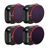 Freewell ND128/PL, ND256/PL, ND512/PL, ND1000/PL 4Pack Filters Compatible with Mini 3 Pro/Mini 3