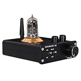 Bluetooth 5.0 真空管 パワーアンプ 高低音調整可能 HIFI DAC ステレオ オーディオ 小型 APTX-LL APT-X対応 一年保証