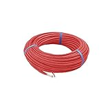 カクダイ 保温材つき架橋ポリエチレン管(赤) 20A 672-118-50R