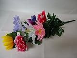 お墓に供える花 水替え不要で華やかさが保てます 仏花　丈長めです。