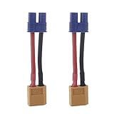 SODIAL(R)XT60メス～オス EC3コネクタアダプタ 2個