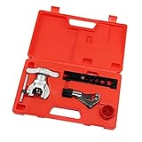 Perfk 偏心　フレア　ツール　5mm-19mm　冷蔵銅管用　メトリック　チューブフレアツール　高品質