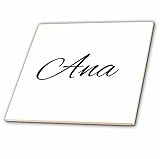 3dRose Ana Word for Mom in Azerbaijani Mother in Different Languages Glass Tile, 8" [並行輸入品]