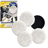 E-enemo ウールバフ 羊毛バフ 整備士監修 研磨 仕上げ用 5個セット 125mm