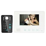 Demiawaking　カラーテレビドアホン　パスワード/無線リモコン付き 着信音25種類選択