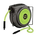 Legacy L8230FZ Flexzilla 3/8" x 30' ZillaReel Retractable Enclosed Plastic Air Hose Reel [並行輸入品]
