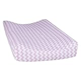 Trend Lab Orchid Bloom Chevron Changing Pad Cover, Purple by Trend Lab [並行輸入品]