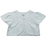 《初夏盛夏対応》(日本製) Pample Mousse(パンプルムース) 30SZプチドビー天竺半袖ボレロ 70cm/OW NO.DP-82204