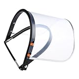 B Blesiya クリアシールド　フェイスシールド　耐衝撃性　湾曲デザイン　高品質　軽量　1mm厚