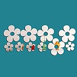 雪の結晶ミラー ウォール ステッカー 可愛な 可愛な雪の結晶 壁飾り 部屋装飾 プレゼント子供部屋　ディスプレイ 店舗装飾　パーティ飾り かわいい ウォールステッカー ウォールペーパー おしゃれ 割れ