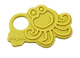 oogaa Yellow Octopus Silicone Teether for Ages 2 Months and Up by oogaa