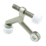 prime-line製品mp10498ヒンジピンドア停止、1 – 1 / 4 in。ボルト、Diecast構造、サテンニッケル、30度、調節可能、10のパック