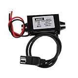Lovoski 2個入り　DC-DC（直流 - 直流）　コンバータ　ステップダウン　モジュール　12V to 5V 3A 15W　USB出力電源アダプタ