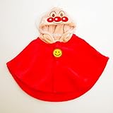 アンパンマン　なりきりもこもこケープ　マント 80-90ｃｍ （EA7962)