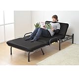 山善(YAMAZEN) ソファベッド ブラック SFB3-S(WBK/BK)G