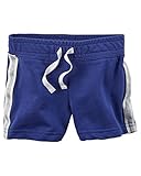 カーターズ Carter's ショートパンツ キッズ子供服 フレンチテリー綿100% Sparkle Side Stripe French Terry Shorts 2T (88-93 cm) [並行