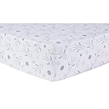Trend Lab Galaxy Fitted Crib Sheet Gray [並行輸入品]