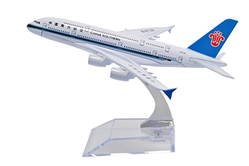 TANG DYNASTY 1/400 16cm 中国南方航空 China Southern Airlines エアバス A380 高品質合金飛行機プレーン模型　おもちゃ