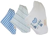 Nice Days（ナイス　ディズ）　ベビービブ　よだれかけ　　コットン　　3枚入り (I Love DADDY)