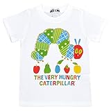 アスナロ（トップス 半袖tシャツ） 半袖Tシャツ ベビー 子供 男の子 ERIC CARLE はらぺこあおむし90 ホワイト