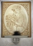 花嫁の肖像フラット磁器Lithophane Nightlight