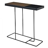 DUENDE　サイドテーブル　COMPANIONコンパニオン　ブラック(フレーム)x ブラック(陶器)