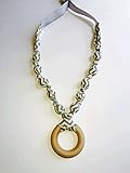 Teething Necklace for Moms; Promote Baby's Sensory Stimulation and Provide Teething Relief with Natu