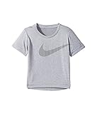 (ナイキ) NIKE キッズTシャツ Dri-Fit Short Sleeve Top (Toddler) White Heather 4T Toddler n/a [並行輸入品]