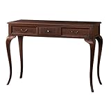 インテリア 家具 便利 おしゃれ コンソールテーブル 木製 引き出し付き アンティーク調家具 猫足 【完成品】