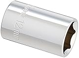 Cougar Pro M3012 3/8 Drive 6 Point Standard Metric Socket, 12mm by Cougar Pro by Wright Tool