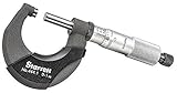 Starrett T444.1XRL-1 Outside Micrometer, Ratchet Stop, Lock Nut, Carbide Faces, 0.0001" Grad [並行輸入品]
