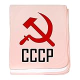 CafePress – CCCP – スーパーソフトベビー毛布、新生児おくるみ ピンク 05520753086832E