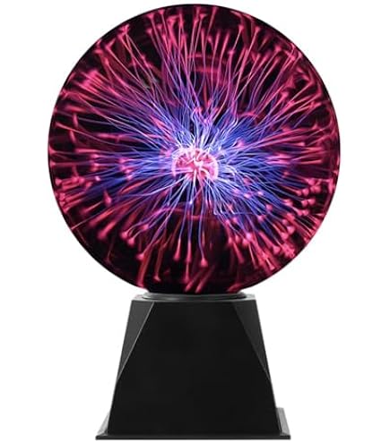 Amazon | プラズマボール 放電ボール ガラス玉 おもちゃ タッチと音を