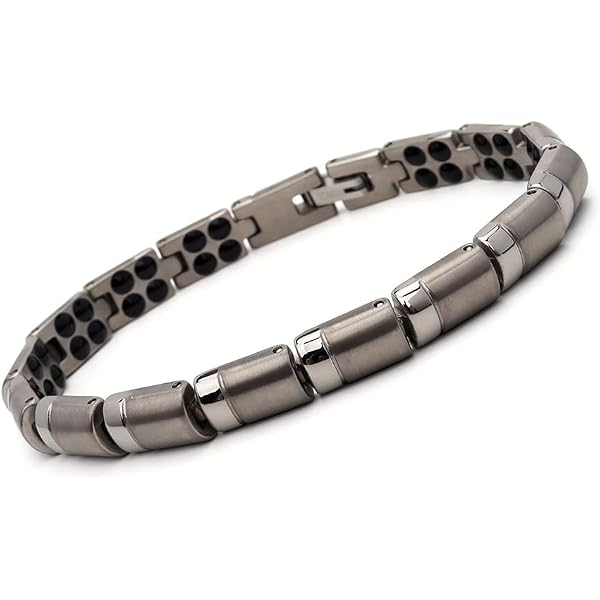 Amazon.co.jp: [silver KYASYA]純チタン ゲルマニウムブレスレット
