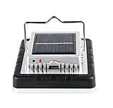 テントランプ 　テントライト　太陽エネルギー　USB充電　超高輝度 ホームワークライト　アウトドアライト　キャンプ用ライト　 ハンギングフック携帯型灯　電灯LED　野外照明ランプ　防水　 (銀色-四角