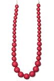 Mama & Little - Anna Silicone Teething Necklace - Cayenne by Mama & Little