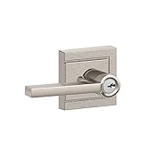 Schlage LatitudeレバーUplandトリムKeyedエントリロック 5119677 1