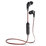 PGA カナル型 Bluetooth ワイヤレスイヤホン Premium Style PG-BTE1S05 レッド＆ブラック