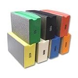 Toolocity DHPSET Diamond Hand Polishing Pads for Stone [並行輸入品]