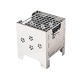 コーナン オリジナル ステンレス卓上 BBQコンロ 約幅120X奥行120X高さ140mm