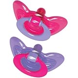 First Years Y6196 Gumdrop Infant Pacifier Assorted Colors 2 Count by The First Years