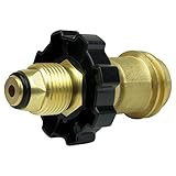 EvelotsユニバーサルフィットプロパンタンクアダプタPol To qcc1、古い締めを新しいスタイル