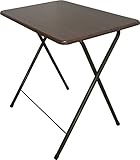 折り畳みテーブル(ブラウン)折り畳み式　テーブル　折り畳みテーブル　サイドテーブル　トレーテーブル　YSF-7571
