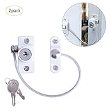 Fortem　ウィンドウロック　ドアロック　窓のロック　ストッパー　防犯用品　安全ロック　家庭用　キー付き